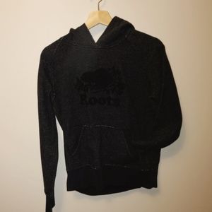 VINTAGE roots black and grey men's hoodie